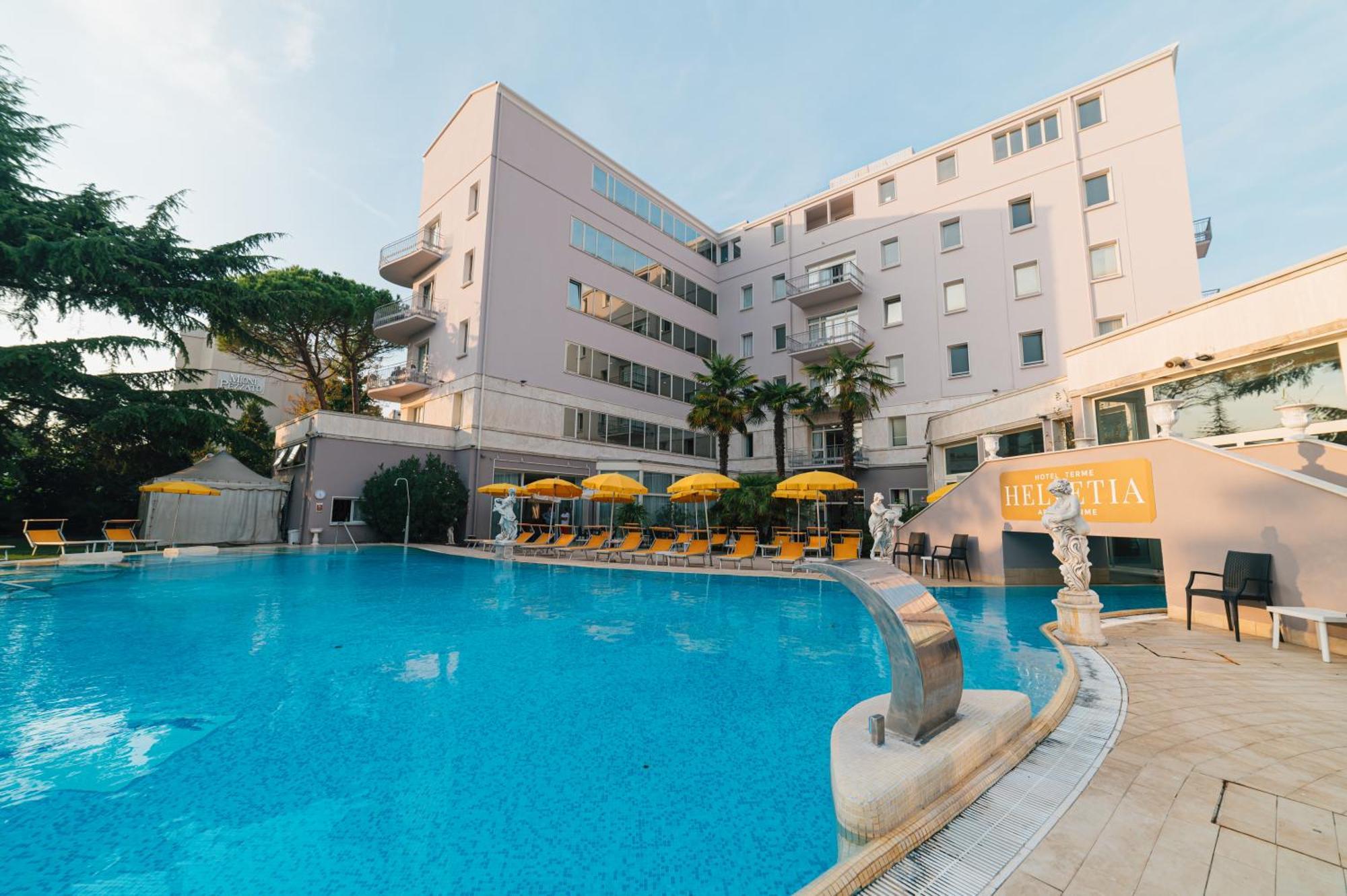 Hotel Terme Helvetia Абано Терме Екстериор снимка
