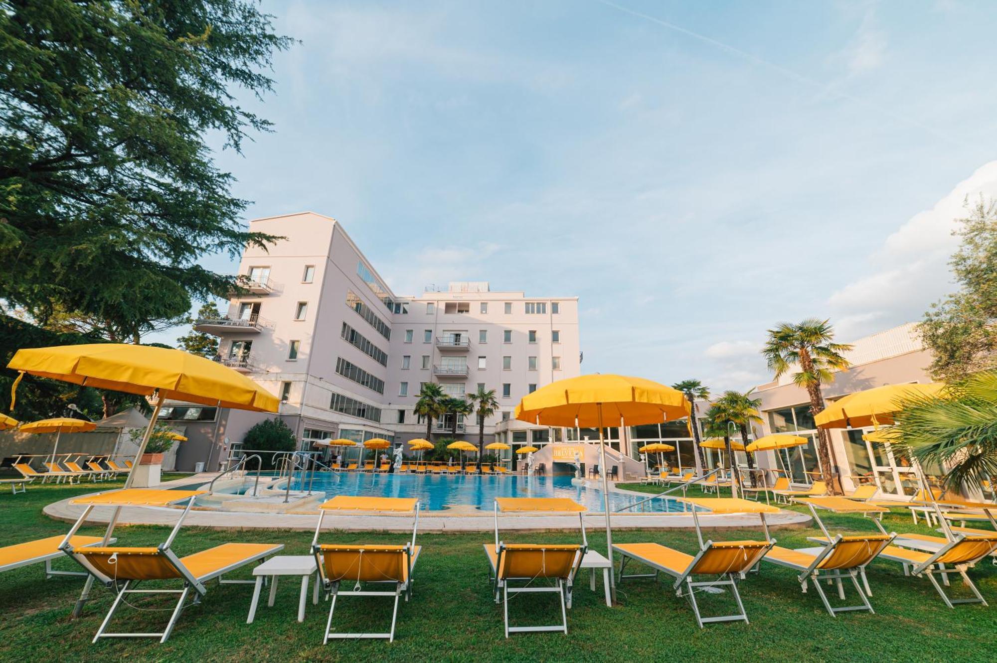 Hotel Terme Helvetia Абано Терме Екстериор снимка