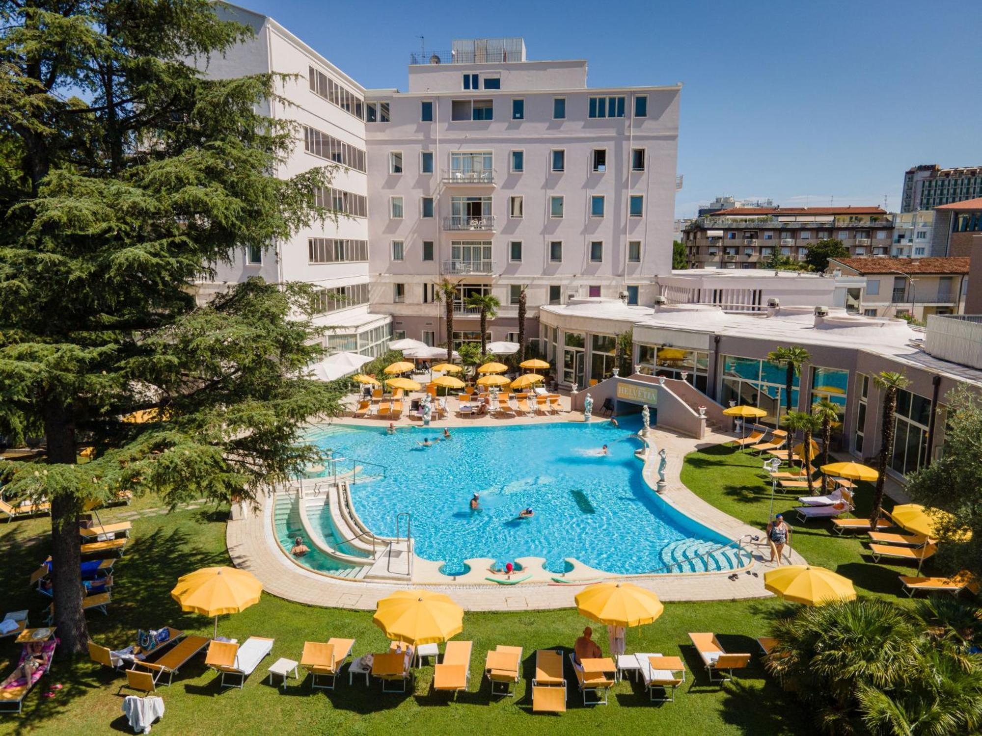 Hotel Terme Helvetia Абано Терме Екстериор снимка